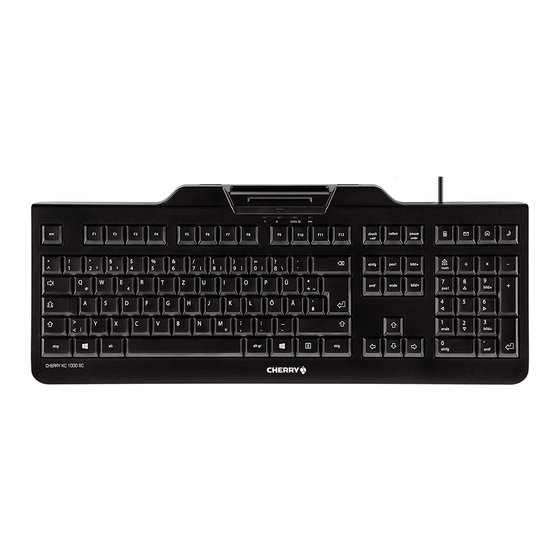 Cherry KC 1000 SC Bedienungsanleitung