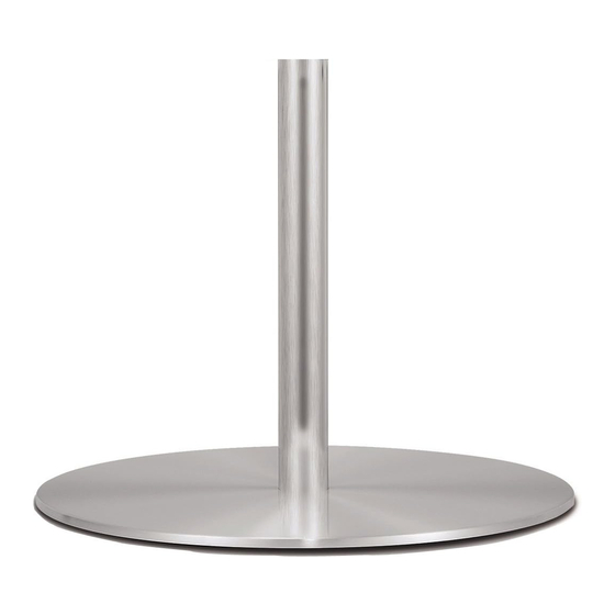 Loewe Floor Stand Universal 32-55 Montageanleitung