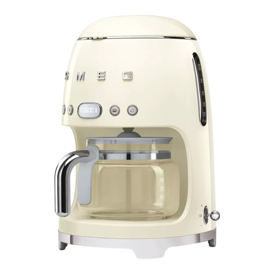 Smeg DCF02CREU Bedienungshandbuch