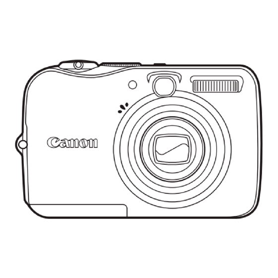 Canon PowerShot E1 Benutzerhandbuch