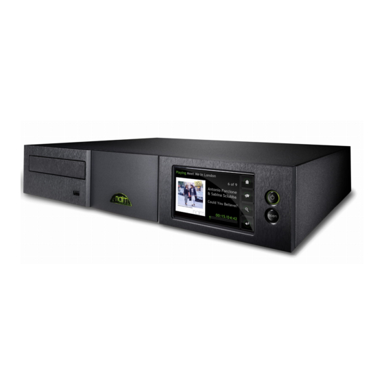 NAIM HDX Bedienungsanleitung