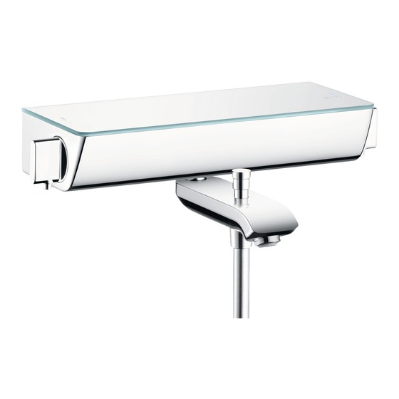 HANSGROHE Ecostat Select 13141000 Gebrauchsanleitung, Montageanleitung