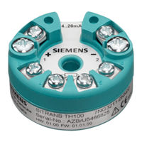 Siemens 7NG0 5 Serie Kompaktbetriebsanleitung