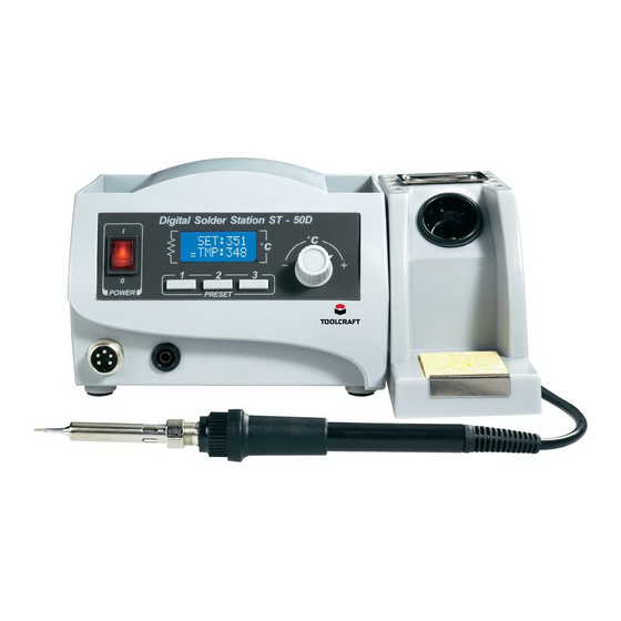 TOOLCRAFT ST-50D Bedienungsanleitung