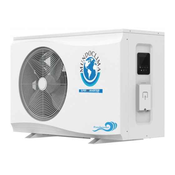 mundoclima MUPIR-H8 Serie Benutzer- Und Installationshandbuch