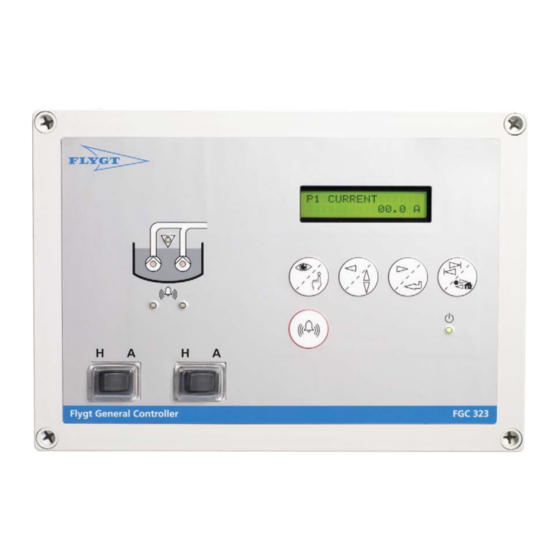 Xylem FLYGT FGC 313 Bedienungsanleitung