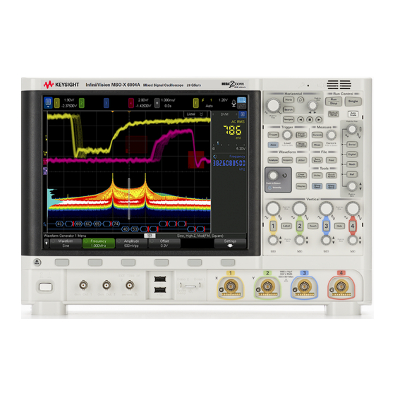 Keysight Technologies DSO-X 6002A Bedienungsanleitung
