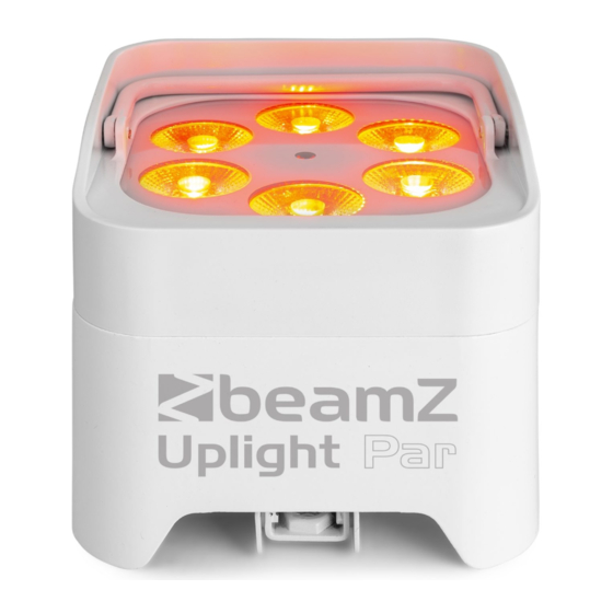Beamz UplIght Par BBP96SW Bedienungsanleitung