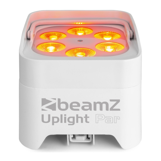 Beamz UplIght Par BBP96SW Bedienungsanleitung