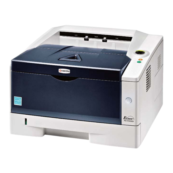 Kyocera Ecosys FS-1120D Bedienungsanleitung