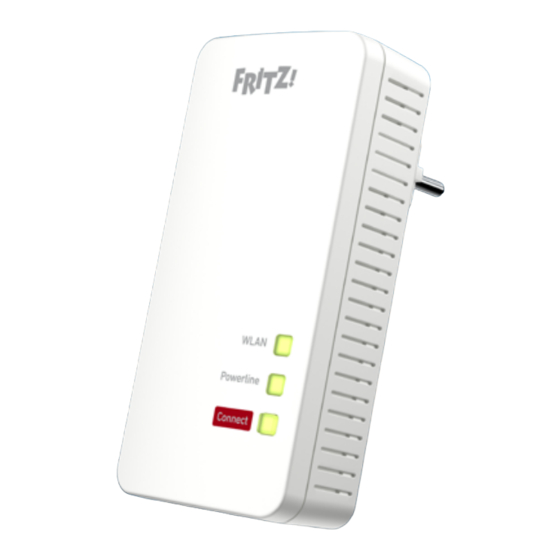 Fritz! Powerline 1260 Handbuch