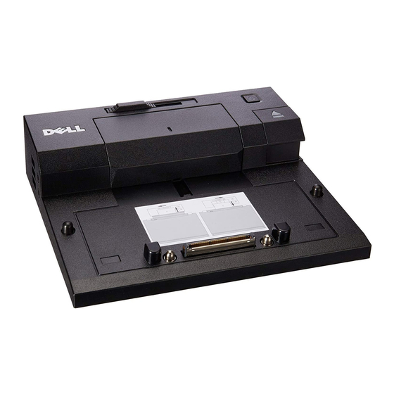 Dell E-Port Plus Benutzerhandbuch