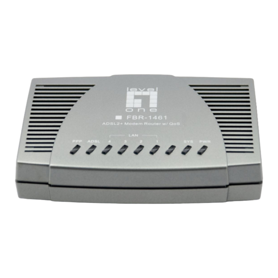 LevelOne FBR-1461 Handbuch