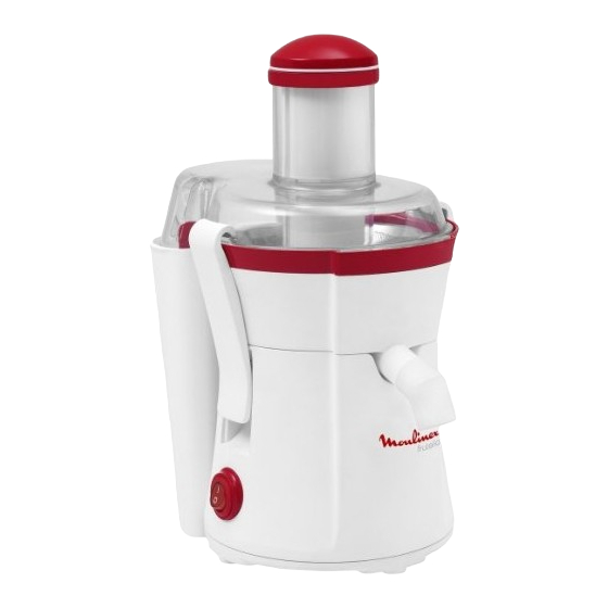 Moulinex FRUTELIA Handbuch