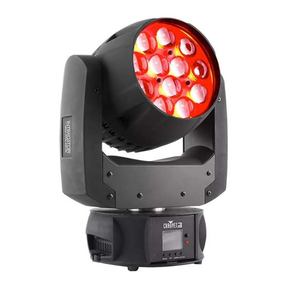 Chauvet INTIMIDATOR WASH ZOOM 450 IRC Schnellanleitung