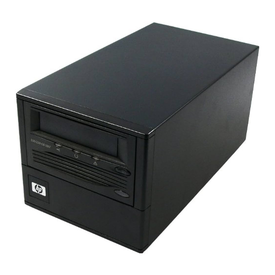 HP StorageWorks SDLT 320 Handbücher