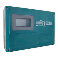 Flexim FLUXUS F532TE Betriebsanleitung