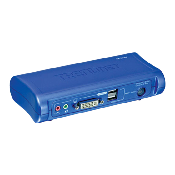 TRENDnet TK-204UK Handbuch