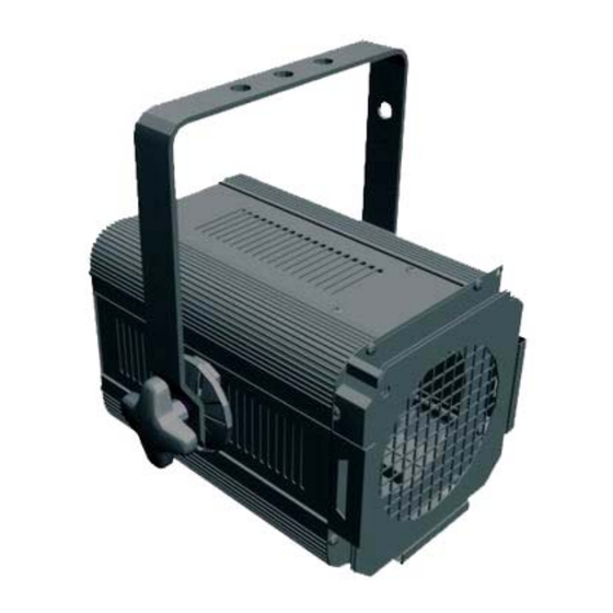 Varytec Theaterspot Pro 300/500 fresnel Bedienungsanleitung