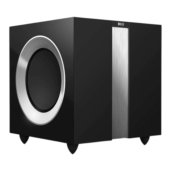 KEF R Serie Bedienungsanleitung