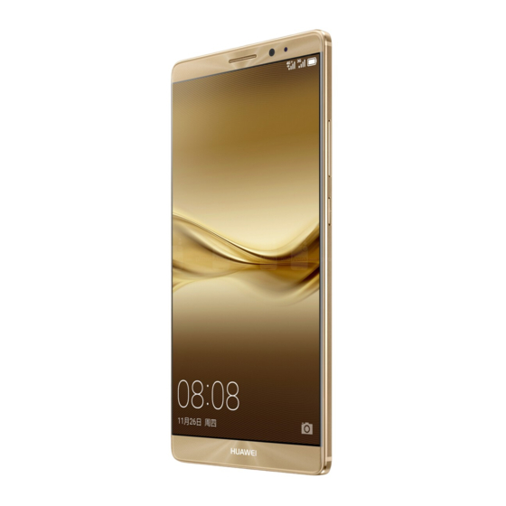 Huawei Mate 8 Schnellstartanleitung