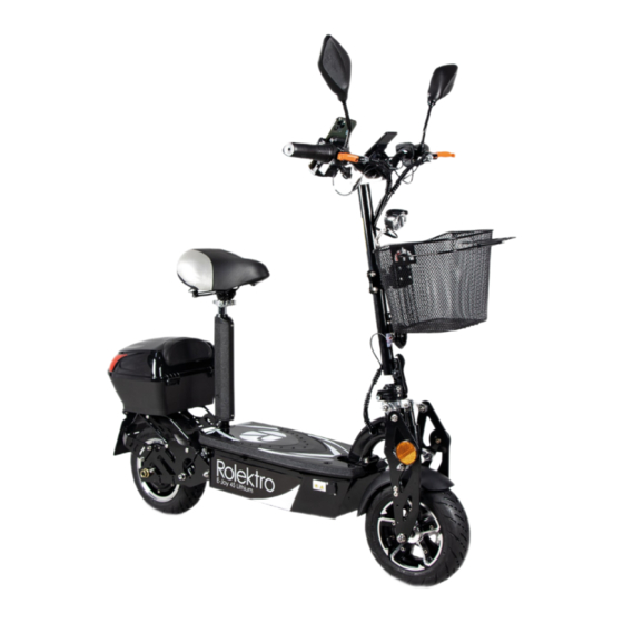 Rolektro E-Joy 45 Lithium Handbuch