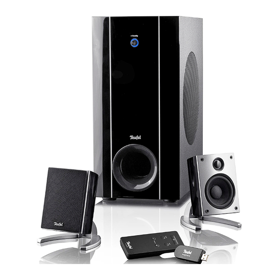 Teufel Concept C 300 Technische Beschreibung Und Bedienungsanleitung
