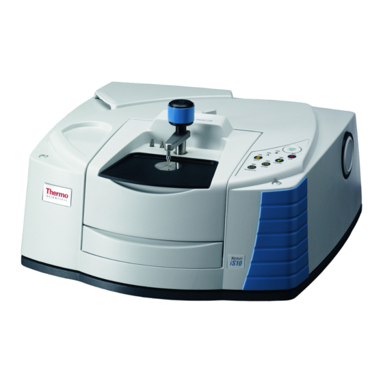 Thermo Scientific Nicolet iS10 Handbücher