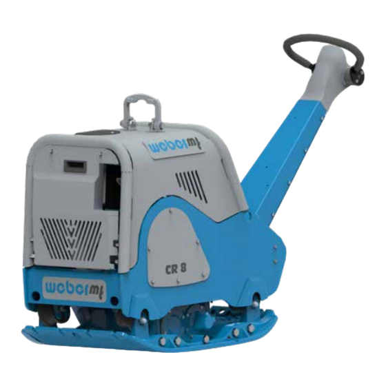 Weber mt CR 8 WSA Bedienungs- Und Wartungsanleitung
