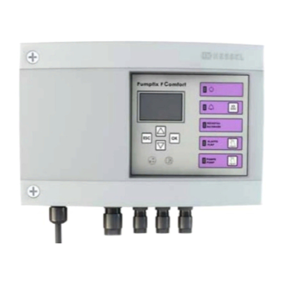 Kessel Pumpfix F Comfort Anleitung Für Einbau, Bedienung Und Wartung