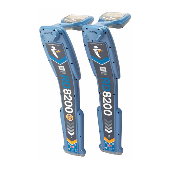 Radiodetection RD8200 Bedienunghandbuch