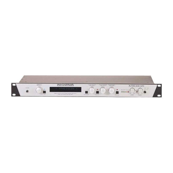 Rocktron Xpression Bedienungsanleitung