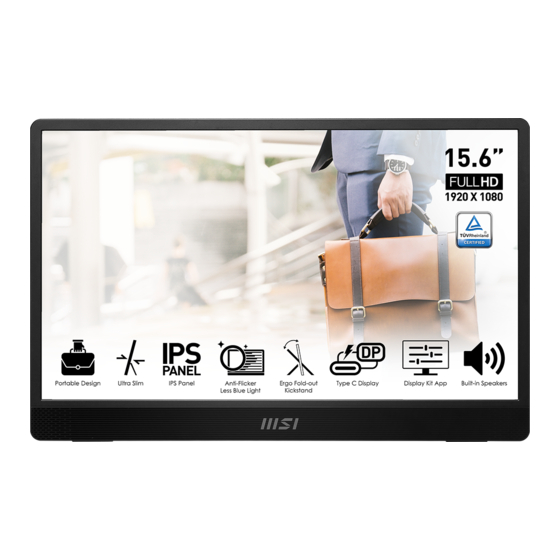 MSI PRO Serie Bedienungsanleitung