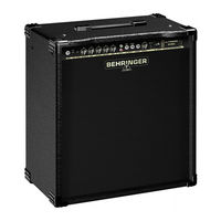 Behringer ULTRABASS BX1800 Bedienungsanleitung