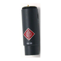 Neumann KM 100 Bedienungsanleitung