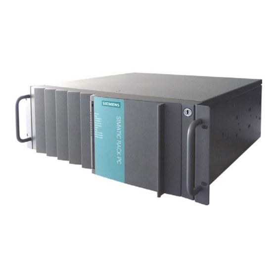 Siemens SIMATIC IPC847C Handbuch