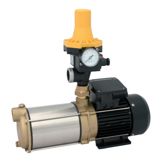 Zehnder Pumpen CPS20 Bedienungsanleitung