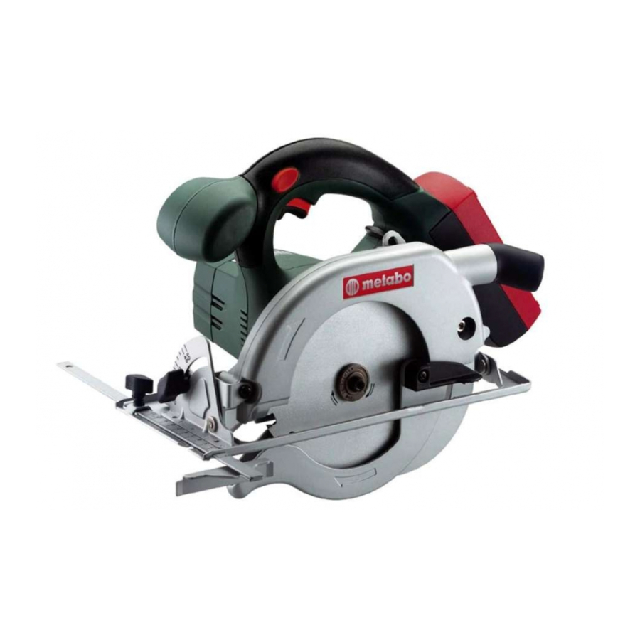 Metabo KSAP 18 Gebrauchsanleitung