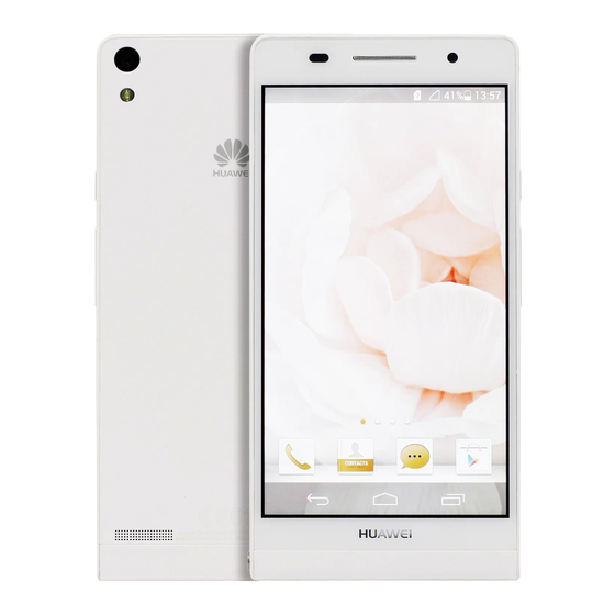 Huawei Ascend P6 Kurzanleitung