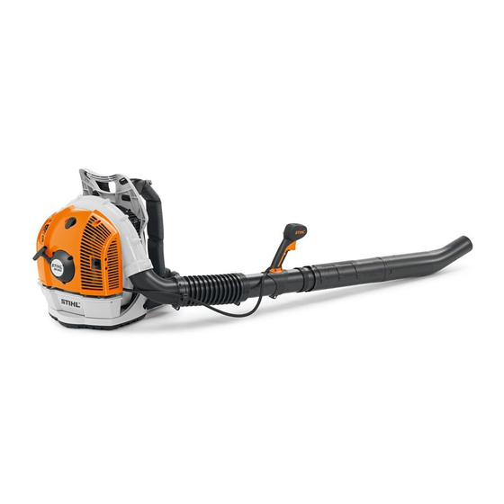 Stihl BR 500 Gebrauchsanleitung