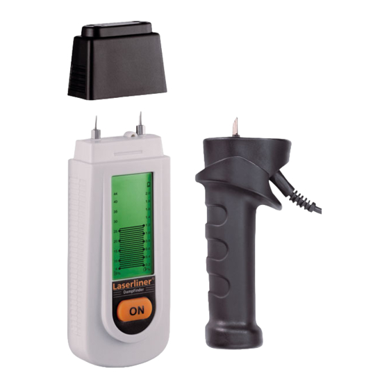 LaserLiner DampFinder Plus Bedienungsanleitung