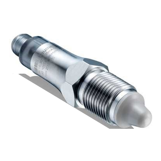 Baumer CleverLevel LBFS Series Kurzanleitung