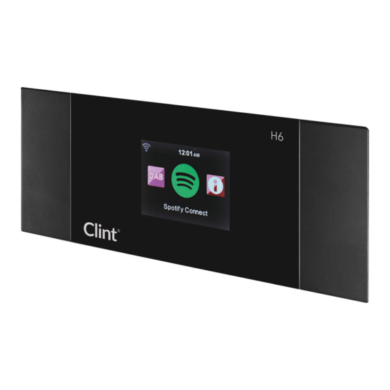 Clint H6 Bedienungsanleitung
