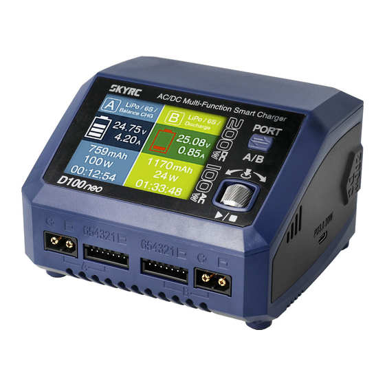 Skyrc D100neo Bedienungsanleitung