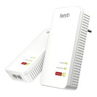 Avm FRITZ!Powerline 1240 AX WLAN Set Handbuch