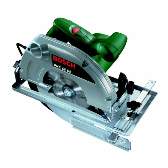Bosch PKS 54 Originalbetriebsanleitung