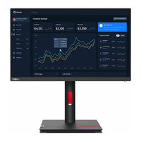 Lenovo ThinkVision T22i-30 63B0 Bedienungsanleitung