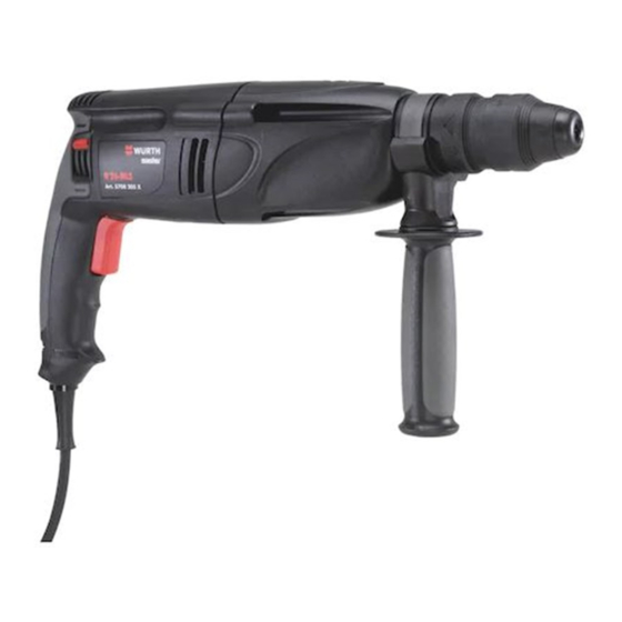 Würth Master H 26-MLE Originalbetriebsanleitung