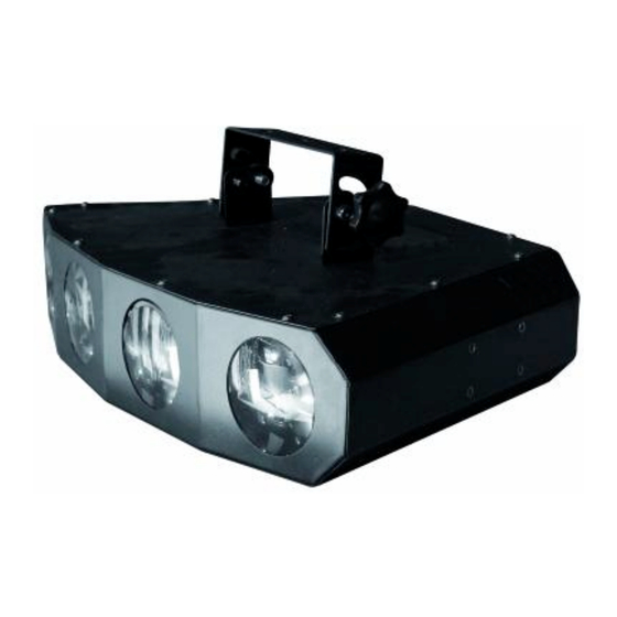 EuroLite LED QDF-4 RGBW DMX Bedienungsanleitung