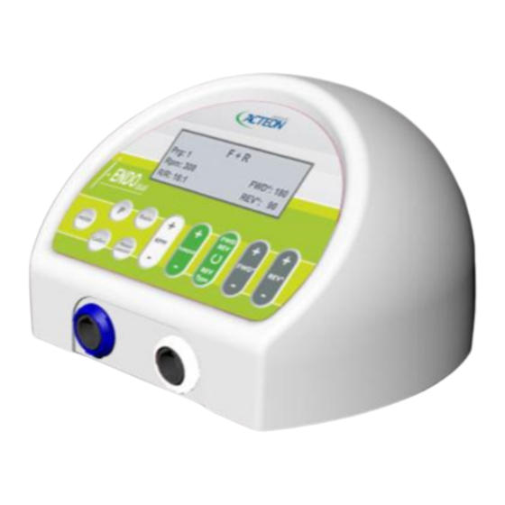 Acteon I-Endo Dual Benutzerhandbuch